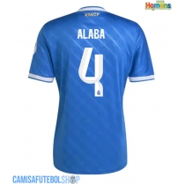 Camisa de time de futebol Real Madrid David Alaba #4 Replicas 3º Equipamento 2025-26 Manga Curta